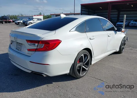 2019 Honda Accord Sport из США, поврежденный, VIN 1HGCV1F30KA041538